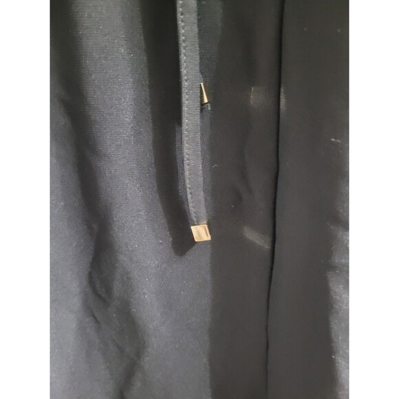Boston Proper Beyond Travel Sleeveless Drawstring Maxi Dress Black Sz M $110 - Picture 8 of 11